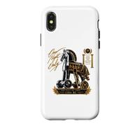 Cheval de Troie One Night Only Fall of Troy Greek Mythology Art Coque pour iPhone X/XS