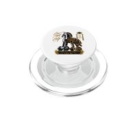 Cheval de Troie One Night Only Fall of Troy Greek Mythology Art PopSockets PopGrip pour MagSafe