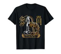 Cheval de Troie One Night Only Fall of Troy Greek Mythology Art T-Shirt Graphique avec Valeur