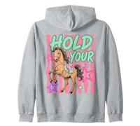 Cheval d'élevage au Design rétro des années 80 Sweat à Capuche