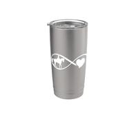 Cheval d'équitation - Amour infini pour l'équitation. Gobelet isotherme en acier inoxydable double paroi