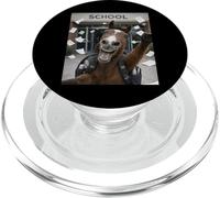 Cheval Dernier Jour d'école Summer Break Funny Meme Selfie PopSockets PopGrip pour MagSafe