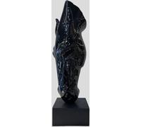 Cheval design avec socle Figure Statue Figure Sculpture Décoration Nouveau