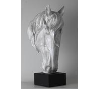 Cheval design avec socle Figure Statue Sculptures Décoration
