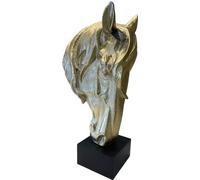Cheval design avec socle Statue Figures Décoration Sculptures Statues