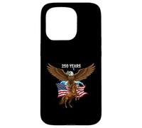 Cheval Drapeau Aigle fabriqué en Amérique Coque pour iPhone 15 Pro