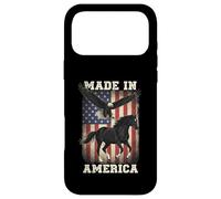 Cheval Drapeau Aigle fabriqué en Amérique Coque pour iPhone 17 Pro Max