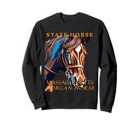 Cheval du Territoire du Massachusetts The Morgan Horse Sweatshirt