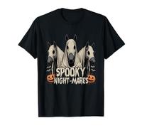Cheval Effrayant pour Halloween - Fantôme Mignon T-Shirt