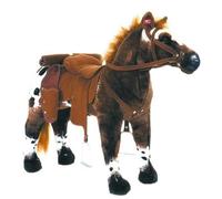 Cheval en jouet - HAPPY PEOPLE - 58937 - Supporte jusqu'à 100 kg - Pour enfant à partir de 3 ans - Selle incluse