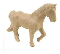 Cheval en papier maché 12 cm NA G