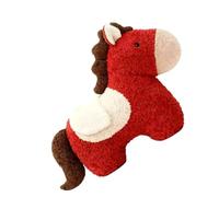 Cheval en Peluche - 55×40CM Figurine Douce Mignon Collectible, Peluche Animaux Cosy Cadeau Pour Filles Adultes Famille | Jeu Fantaisie Anniversaire Nouvel An Décoration de Chambre