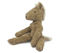 Cheval en Peluche Beige Coton Bio 34 cm Senger® Naturel