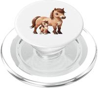 Cheval et Poulain Mignon de Dessin animé PopSockets PopGrip pour MagSafe