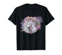 Cheval, été rose, Laurie Prindle Art T-Shirt