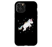 Cheval Fantaisie Licorne sautant avec Queue colorée Coque pour iPhone 11 Pro
