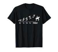 Cheval Fer à Cheval Cavaliers Chevaux Weekend Cheval T-Shirt