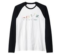 Cheval Fer à Cheval Cavaliers Chevaux Weekend Vintage Cheval Manche Raglan