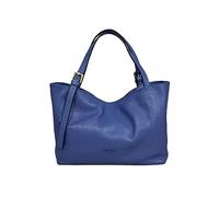 Cheval Firenze Sac à bandoulière Sarin, Cuir véritable fabriqué en Italie, Bleu Pervinca
