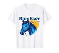 Cheval Freedom « Ride Fast » « Live Free » T-Shirt