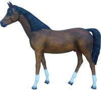 Cheval Grandeur nature Décoration Statues Sculpture Jardin Déco Figures 230cm