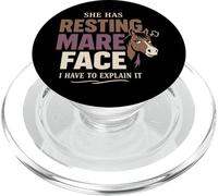 Cheval Humour Humour Expérimenté Propriétaire de Cheval I Can Read Horses PopSockets PopGrip pour MagSafe