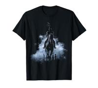 Cheval Illustration Hommes Motif Animal Lover Portrait Art Cheval T-Shirt