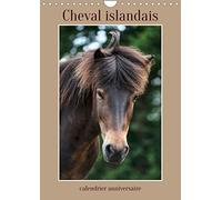 Cheval islandais - calendrier anniversaire (Calendrier mural Calendrier perpétuel DIN A4 vertical): 12 magnifiques chevaux islandais photographiés de ... (Calendrier anniversaire, 14 Pages )