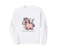 Cheval Kawaii Mignon Dream Ride Repeat Horse Sweatshirt