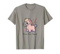 Cheval Kawaii Mignon Dream Ride Repeat Horse T-Shirt