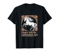 Cheval Lipizzaner Dance with Lipizzaner Art Equestre T-Shirt