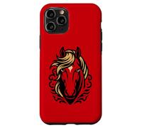 Cheval Lunaire pour la Force et l'esprit du Nouvel an Chinois 2026 Coque pour iPhone 11 Pro