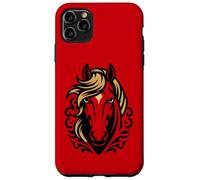 Cheval Lunaire pour la Force et l'esprit du Nouvel an Chinois 2026 Coque pour iPhone 11 Pro Max