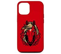 Cheval Lunaire pour la Force et l'esprit du Nouvel an Chinois 2026 Coque pour iPhone 12/12 Pro