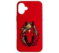Cheval Lunaire pour la Force et l'esprit du Nouvel an Chinois 2026 Coque pour iPhone 16 Plus