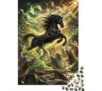 Cheval Magie Rituel 1000pcs Mini Puzzle pour Famille Difficile