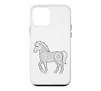 Cheval Mandala à Peindre soi-même Coque pour iPhone 12 Mini