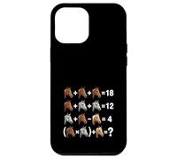 Cheval Math Equation Puzzle Funny Algèbre Enseignant Élève Coque pour iPhone 12 Pro Max