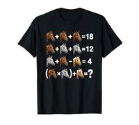 Cheval Math Equation Puzzle Funny Algèbre Enseignant Élève T-Shirt