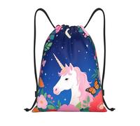 Cheval Mers Bleues Sac De Sport Plage Sac De Natation Cordon Pochette pour École Plein Fête 36X42Cm