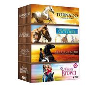 Cheval N° 2 - Coffret 4 Films : Tornado - L'étalon Du Désert + Le Cheval De La Victoire + L'étalon Noir + Whitney Brown - Pack