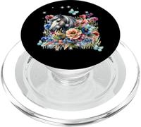 Cheval Nature Fleurs Été Chevaux Fille Fleur PopSockets PopGrip pour MagSafe