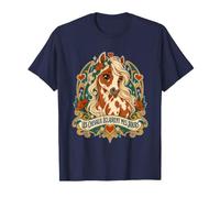 Cheval Pie et Arche Art Nouveau T-Shirt