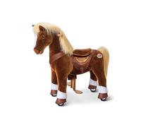 Cheval Porteur Enfant Modele Y - marron-blond