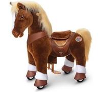 Cheval Porteur Enfant Modele Y marron-blond Beige