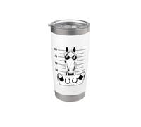 Cheval profils de chevaux Équitation cavalière Cheval Gobelet isotherme en acier inoxydable double paroi