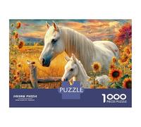 Cheval Puzzle 1000 Pièces, Difficile Puzzles pour Adults EnfFourmi, Jeu De Défi Intellectuel 52x38cm/1000pcs