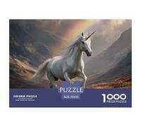 Cheval Puzzle De 1000 Pièces Un Défi Difficile Jeux De Famille DIY Cadeaux pour La Famille Convient Aux Adultes Et Aux Enfants
