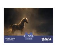Cheval Puzzle De 1000 Pièces Un Défi Difficile Jeux De Famille DIY Cadeaux pour La Famille Convient Aux Adultes Et Aux Enfants