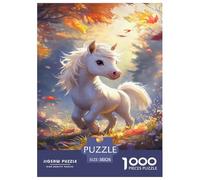 Cheval Puzzle De 1000 Pièces Un Défi Difficile Jeux De Famille Le Classique Cadeaux pour La Famille pour Adultes Et Enfants À Partir De 12 Ans